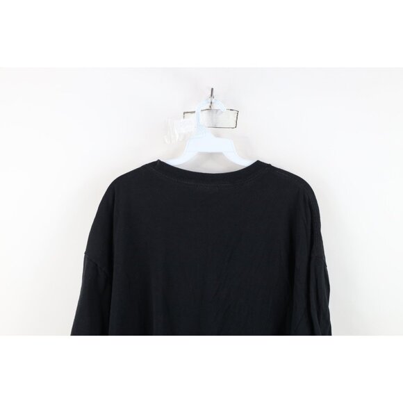 Vintage Y2K Quiksilver Surfing Mens 2XL Faded Spell Out Short Sleeve T-Shirt - Picture 13 of 14